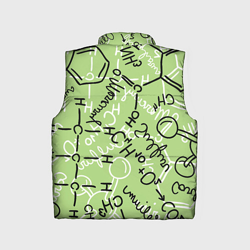 Детский жилет Химия в хаосе / 3D-Красный – фото 2