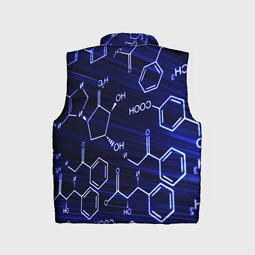 Детский жилет Графическая химия / 3D-Черный – фото 2
