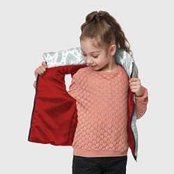 Детский жилет Шишки и веточки - Новый год, цвет: 3D-красный — фото 2
