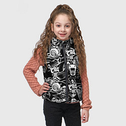 Детский жилет JDM Pattern, цвет: 3D-черный — фото 2