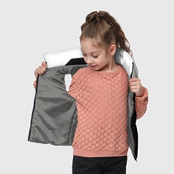 Детский жилет FIRM черно-белая, цвет: 3D-светло-серый — фото 2