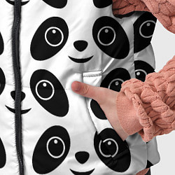 Детский жилет Panda bing dun dun, цвет: 3D-черный — фото 2