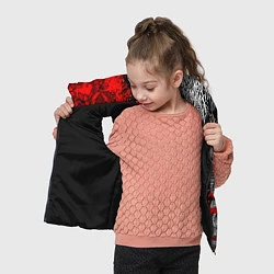 Детский жилет Самурай и драконы, цвет: 3D-черный — фото 2