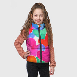 Детский жилет Сердечный день, цвет: 3D-черный — фото 2