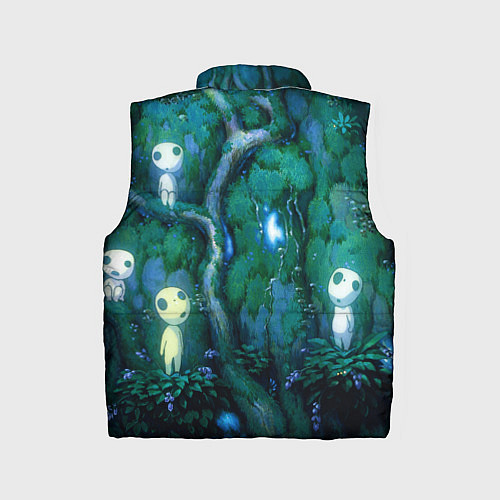 Детский жилет Kodama tree / 3D-Светло-серый – фото 2