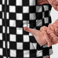 Детский жилет Шахматная доска, цвет: 3D-красный — фото 2