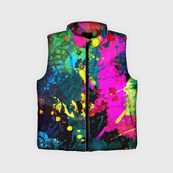 Детский жилет Всплеск эмоций, цвет: 3D-красный