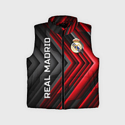 Детский жилет Real Madrid art, цвет: 3D-черный