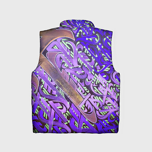 Детский жилет Calligraphic Japan / 3D-Черный – фото 2