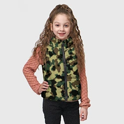 Детский жилет Военный камуфляж, цвет: 3D-светло-серый — фото 2