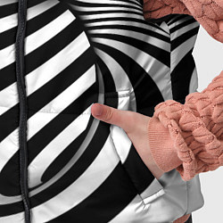 Детский жилет Оптические иллюзии зебра, цвет: 3D-красный — фото 2