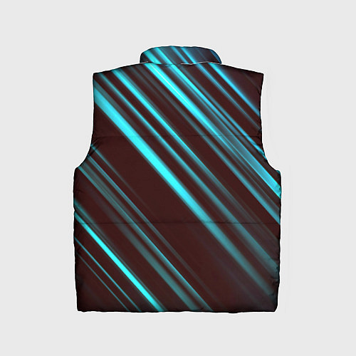Детский жилет Stripes line neon color / 3D-Красный – фото 2
