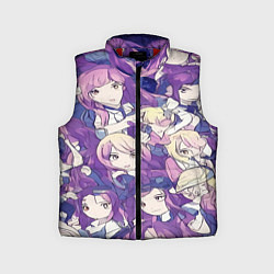 Детский жилет Японские девушки в стиле анимэ, цвет: 3D-красный
