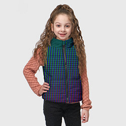 Детский жилет Multicolored texture, цвет: 3D-светло-серый — фото 2