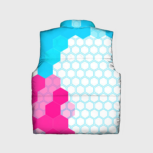 Детский жилет Fallout neon gradient style: по-вертикали / 3D-Черный – фото 2