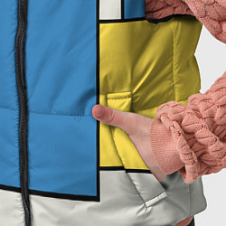 Детский жилет Абстракция в стиле модерн, цвет: 3D-красный — фото 2