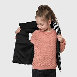 Детский жилет Ford racing flag, цвет: 3D-черный — фото 2