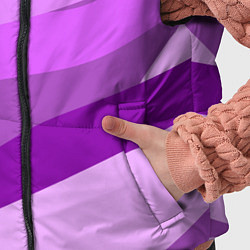 Детский жилет Сиреневый вечер, цвет: 3D-светло-серый — фото 2