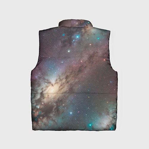 Детский жилет Бескрайняя Вселенная / 3D-Светло-серый – фото 2