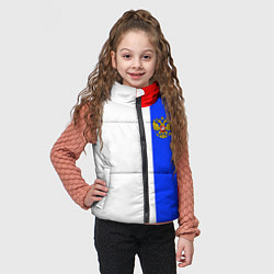 Детский жилет Цвета России - герб, цвет: 3D-светло-серый — фото 2
