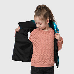 Детский жилет Citroen неоновые лампы, цвет: 3D-черный — фото 2