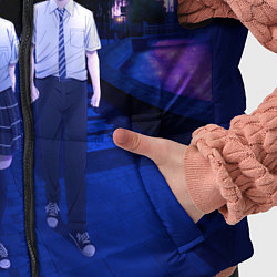 Детский жилет Бессонница после школы Друзья, цвет: 3D-красный — фото 2