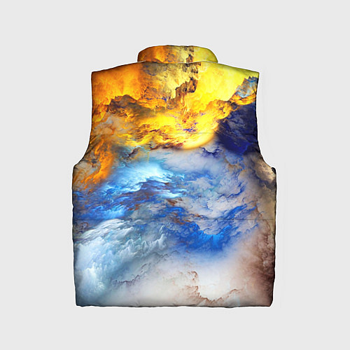 Детский жилет Сгущение туч / 3D-Черный – фото 2