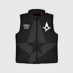 Детский жилет Форма Astralis black, цвет: 3D-красный