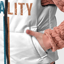 Детский жилет Форма Team Vitality white, цвет: 3D-черный — фото 2