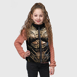 Детский жилет Воин - доспехи будущего, цвет: 3D-черный — фото 2