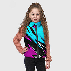 Детский жилет Неоновая униформа для зала, цвет: 3D-светло-серый — фото 2