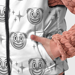 Детский жилет Клоунада чб, цвет: 3D-черный — фото 2