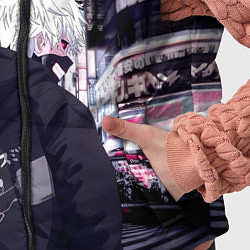 Детский жилет Kaneki Ken, цвет: 3D-черный — фото 2