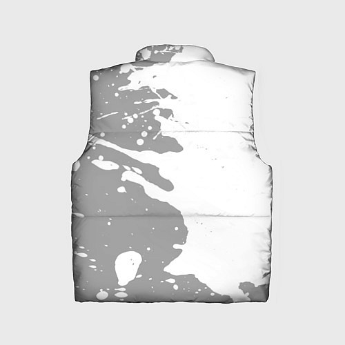 Детский жилет Free Fire glitch на светлом фоне: по-вертикали / 3D-Черный – фото 2