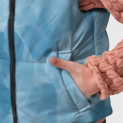 Детский жилет Текстура льда, цвет: 3D-светло-серый — фото 2