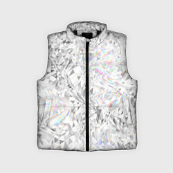 Детский жилет Бриллиант в воде, цвет: 3D-черный