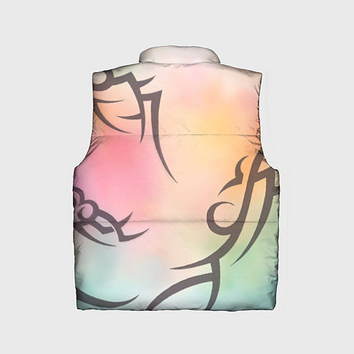 Детский жилет Трайбл граффити / 3D-Черный – фото 2