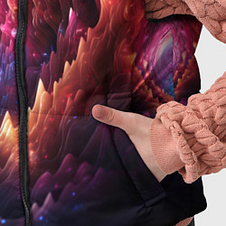 Детский жилет Звездная космическая спираль, цвет: 3D-светло-серый — фото 2