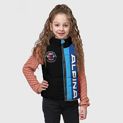 Детский жилет Alpina - полосы бмв, цвет: 3D-светло-серый — фото 2