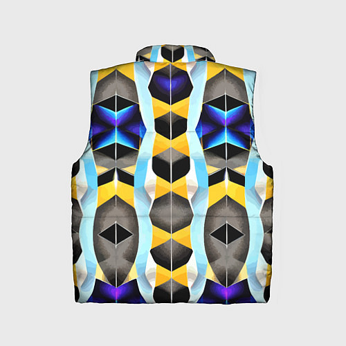 Детский жилет Vanguard geometric pattern - neural network / 3D-Красный – фото 2