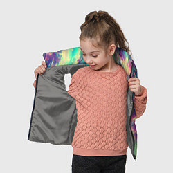 Детский жилет Яркая футболка кислота, цвет: 3D-светло-серый — фото 2