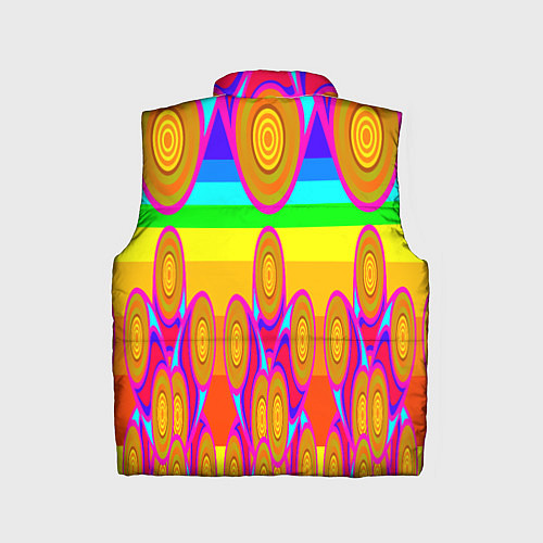 Детский жилет Хохлома вариант 2 / 3D-Черный – фото 2