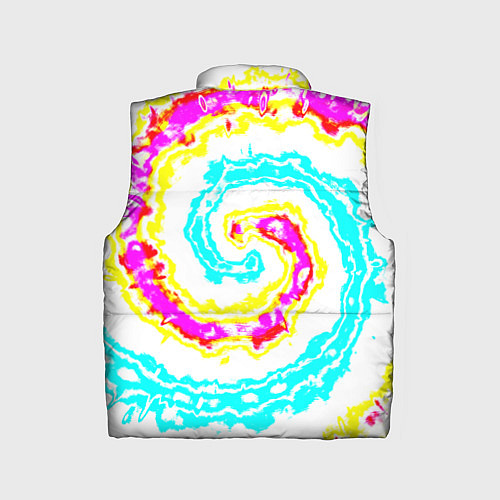 Детский жилет Тай-дай триппи / 3D-Черный – фото 2