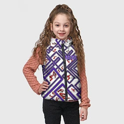 Детский жилет Jojo theme, цвет: 3D-светло-серый — фото 2
