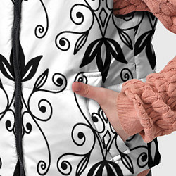 Детский жилет Royal Lily - pattern, цвет: 3D-черный — фото 2