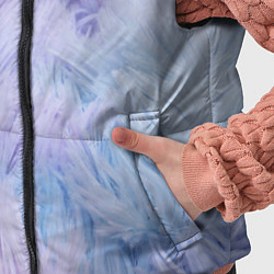 Детский жилет Розово-голубая шерсть, цвет: 3D-светло-серый — фото 2