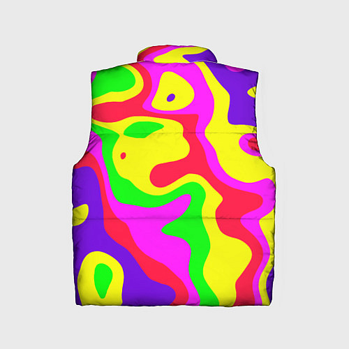 Детский жилет Абстракция пять цветов / 3D-Красный – фото 2