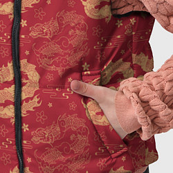 Детский жилет The chinese dragon pattern, цвет: 3D-красный — фото 2