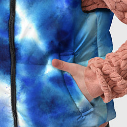 Детский жилет Акварельные абстрактные пятна напоминающие космос, цвет: 3D-светло-серый — фото 2