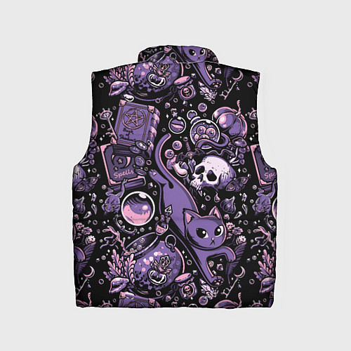 Детский жилет Ведьминский паттерн / 3D-Черный – фото 2